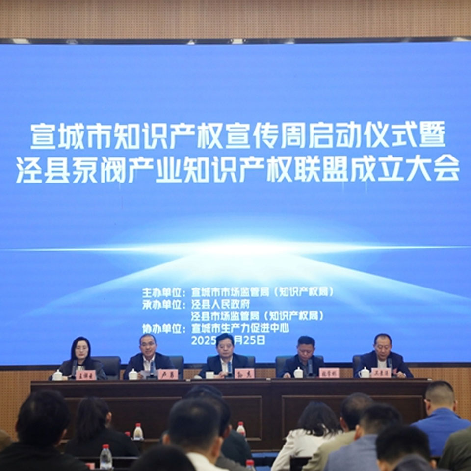Notas de Anhui Shengshi Datang: Xuancheng establece una alianza IP para bombas y válvulas y presenta una guía de selección de productos